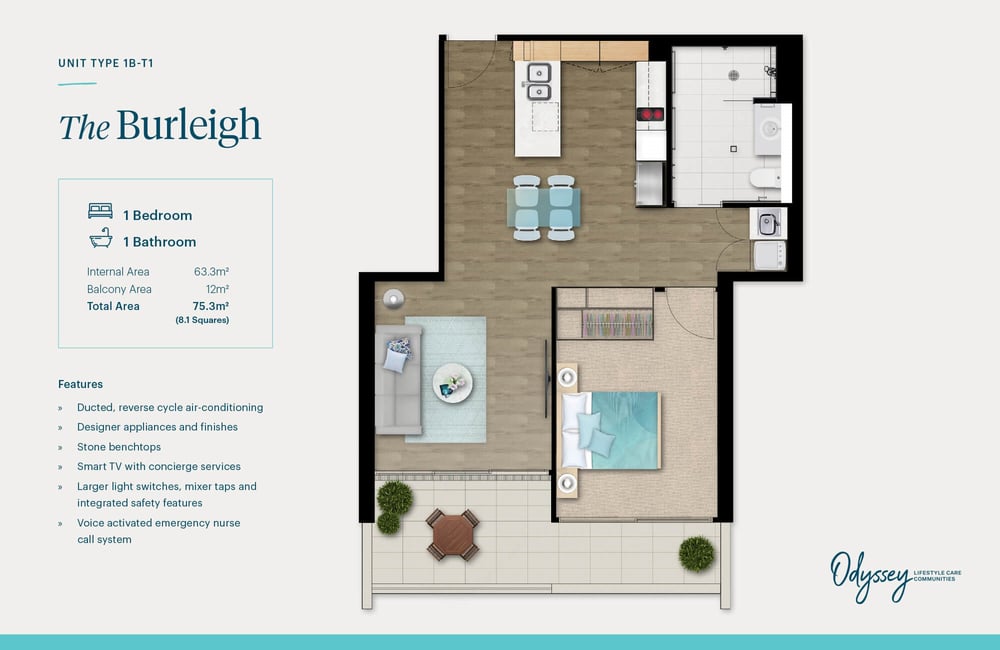 Odyssey Robina, Robina Retirement Village, Retirement Home, QLD