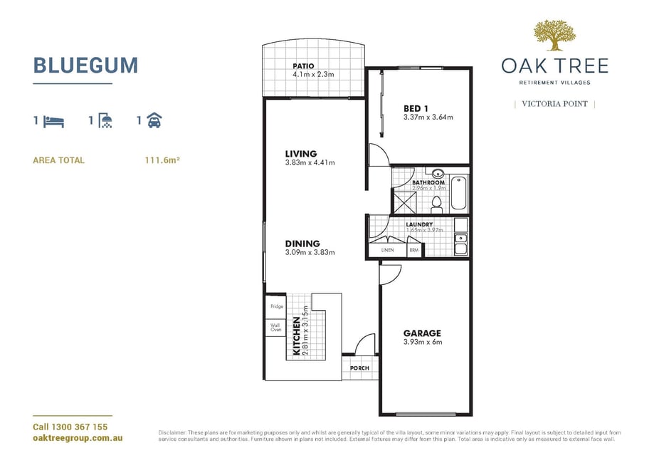 Oak Tree Retirement Village Victoria Point, Victoria Point Retirement Village, Retirement Home, QLD